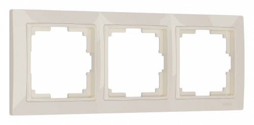 Рамка на 3 поста Werkel Snabb Basic (слоновая кость) W0032003 в Нижнем Новгороде