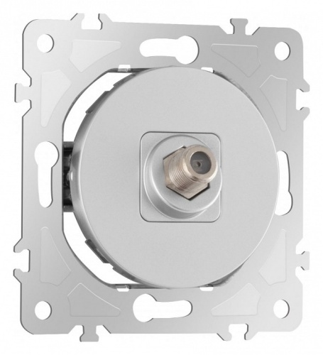 ТВ-розетка без рамки Arte Milano am-202 202.42-1.silver в Нижнем Новгороде