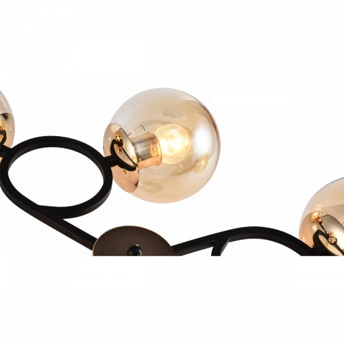 Люстра на штанге 01338-0.3-06 BK+FGD в Нижнем Новгороде фото 5