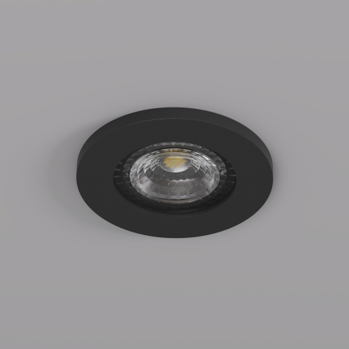 DK2030-BK Встраиваемый светильник, IP 20, 50 Вт, GU10, черный, алюминий в Звенигороде фото 2