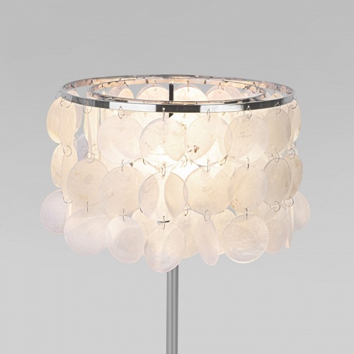 Настольная лампа декоративная Eurosvet Sandra 208101 хром/перламутр в Нижнем Новгороде фото 4