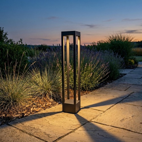 Наземный низкий светильник  09970-0.7-001U 0,6M LED7W BK RLOS в Нижнем Новгороде фото 4