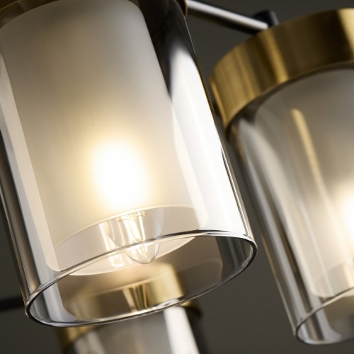 Люстра на штанге Freya Lora FR5432PL-08BBS в Нижнем Новгороде фото 4