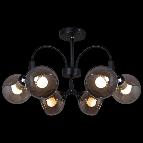 Люстра на штанге 01268-0.3-06 BK+CR в Нижнем Новгороде фото 4