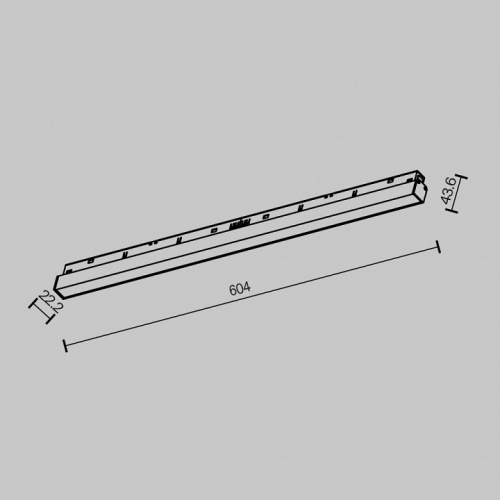 Встраиваемый светильник Maytoni Basis TR030-2-24W2.7K-B в Брянске фото 2