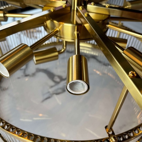 Светильник на штанге Imperiumloft RH Marais Round Chandelier 40,2668 в Нижнем Новгороде фото 12