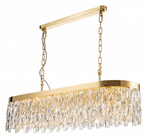 Подвесная люстра Indigo Anna 12029/10PL Gold в Нижнем Новгороде фото 4