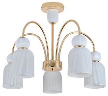 Люстра на штанге Indigo LUCEA 13042/5R Gold в Нижнем Новгороде