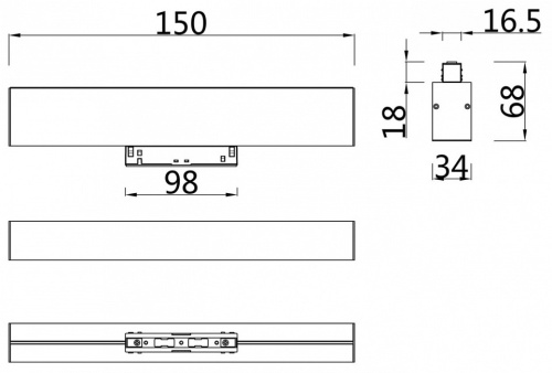 Накладной светильник Maytoni BASIS TR012-2-7W3K-W в Слободском фото 5