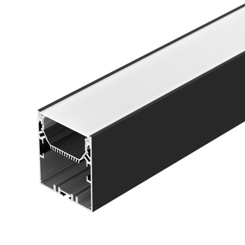 Профиль с экраном SL-LINE-6070-2500 BLACK+OPAL (Arlight, Алюминий) в Боре фото 4