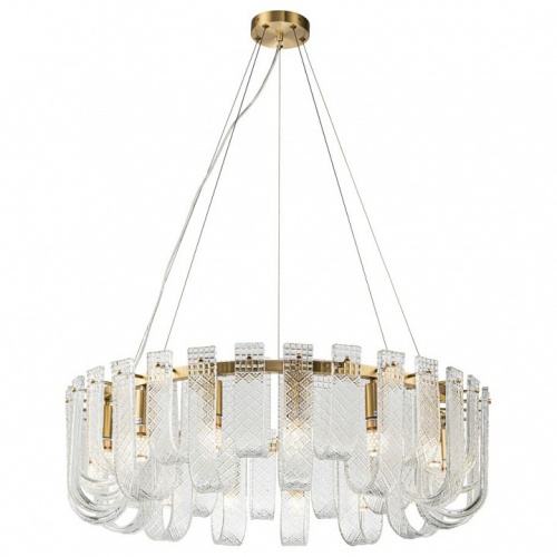 Подвесная люстра Belfast Severn 6601-800 BR CL в Нижнем Новгороде фото 3