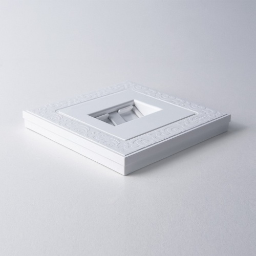 Розетка двойная Ethernet RJ-45 без рамки Werkel белый W1181101 в Нижнем Новгороде фото 2