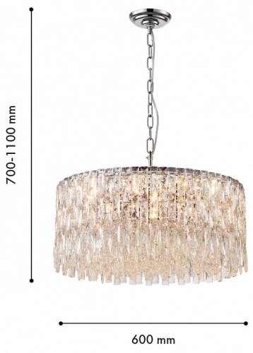 Подвесная люстра Favourite Robby 4723-12P в Нижнем Новгороде фото 2