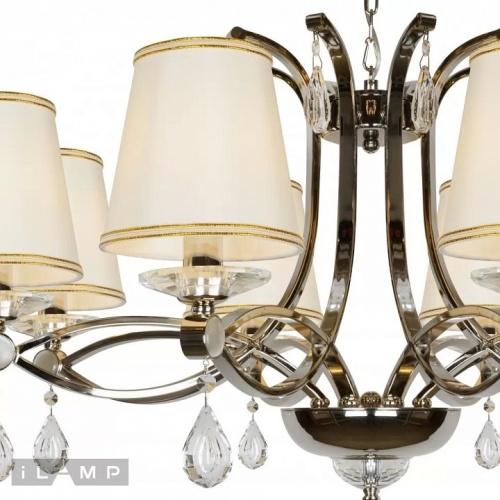 Подвесная люстра iLamp Centro P7505-8 nic в Нижнем Новгороде фото 2