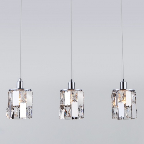 Подвесной светильник Eurosvet Scoppio 50101/3 хром в Нижнем Новгороде фото 3