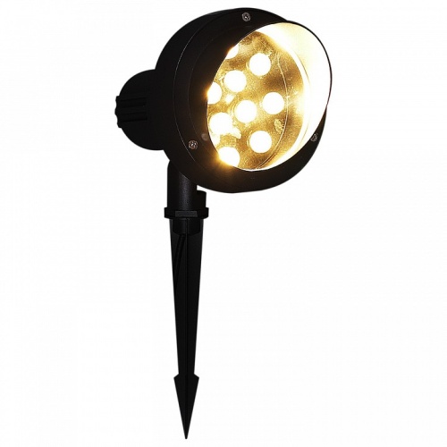 Наземный низкий светильник 09401-0.7-001U LED9W BK+WW в Нижнем Новгороде фото 2