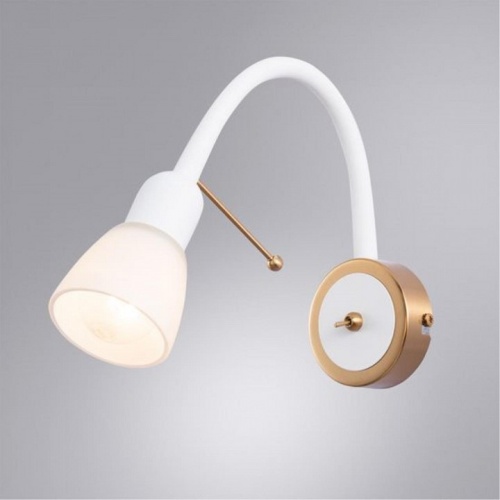 Бра Arte Lamp Lettura A7009AP-1WH в Похвистнево фото 2