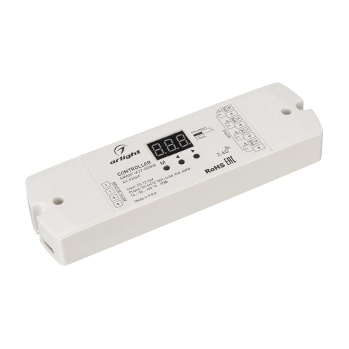 Контроллер SMART-K27-RGBW (12-24V, 4x5A, 2.4G) (Arlight, IP20 Пластик, 5 лет) в Нижнем Новгороде фото 3