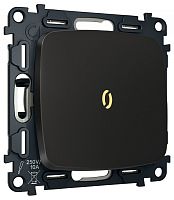 Выключатель самовозвратный одноклавишный с подсветкой, без рамки Ambrella Volt MO MO802050 в Нижнем Новгороде