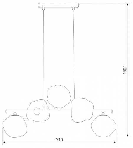 Подвесной светильник TK Lighting Lava Sabia 11111 в Нижнем Новгороде фото 3
