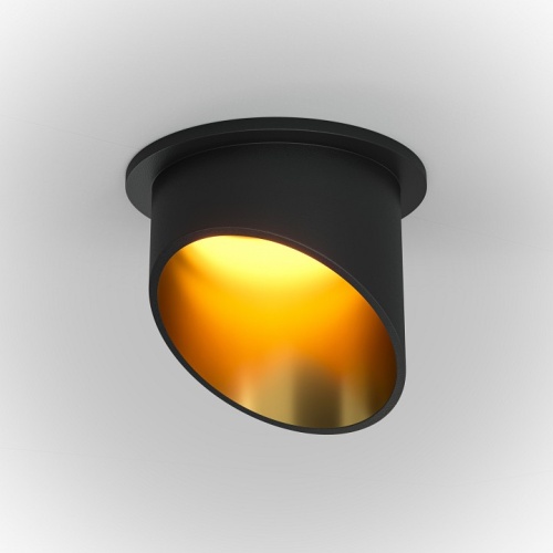 Встраиваемый светильник Maytoni Lipari DL044-01-GU10-B в Заполярном фото 4