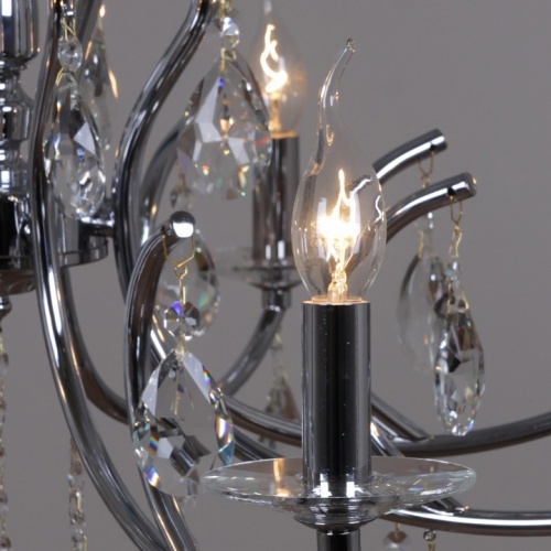 Подвесная люстра ILLUMICO  IL2326-16POR-39 CR в Нижнем Новгороде фото 4