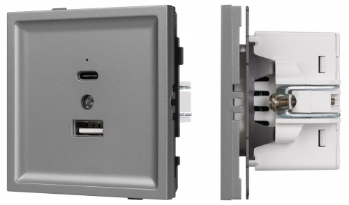 Розетка 2хUSB type A и C без рамки Arlight SCT-TENDO 054096 в Нижнем Новгороде
