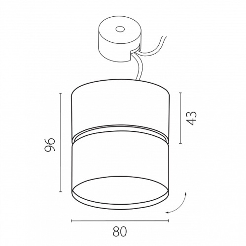 Накладной светильник Lightstar Acuto 215836 в Нижнем Новгороде фото 3