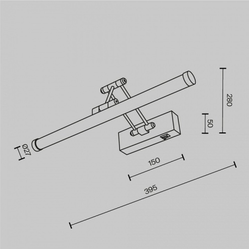Подсветка для картины Maytoni Luster MIR268WL-L3W3K в Нижнем Новгороде фото 5