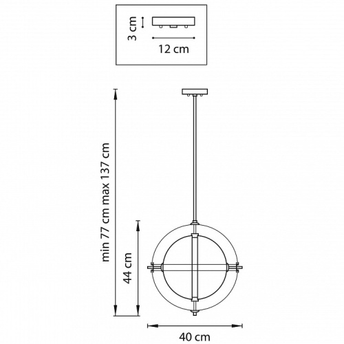 Светильник на штанге Lightstar Modena 816043 в Нижнем Новгороде фото 2