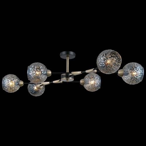 Люстра на штанге ILLUMICO  IL0253-6CSQ-79 BK AB в Нижнем Новгороде фото 6