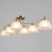 Люстра на штанге ILLUMICO  IL0909-6CSQ-26 AB ELITE в Нижнем Новгороде