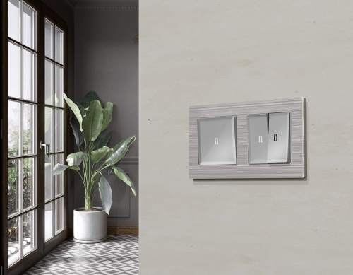 Выключатель самовозвратный одноклавишный с подсветкой, без рамки Ambrella Volt MA MA402055 в Нижнем Новгороде фото 4