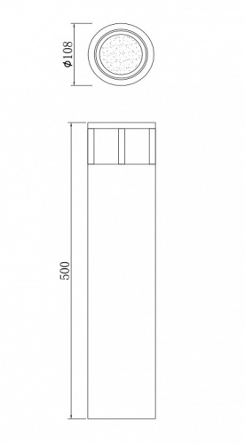 Наземный низкий светильник Maytoni Wolseley Road O011FL-L6B в Слободском фото 3