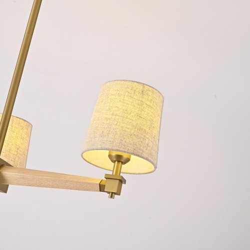Люстра на штанге Imperiumloft Jorgenson Beige/Light wood STAVRA01 в Нижнем Новгороде фото 2