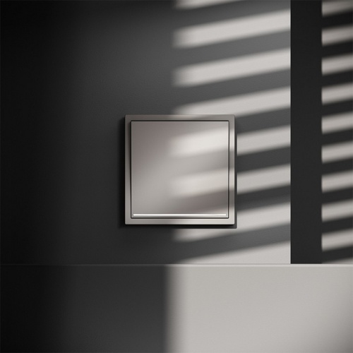 Выключатель одноклавишный с подсветкой без рамки Voltum S70 VLS010203 в Нижнем Новгороде фото 6