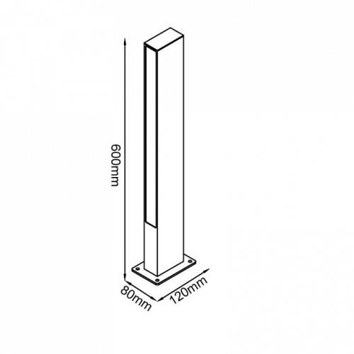 Наземный низкий светильник Mantra LOTUS 9159 в Нижнем Новгороде фото 4