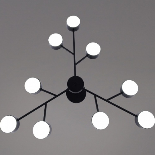 Люстра на штанге  03726-0.3-09 BK GX53 в Нижнем Новгороде фото 3