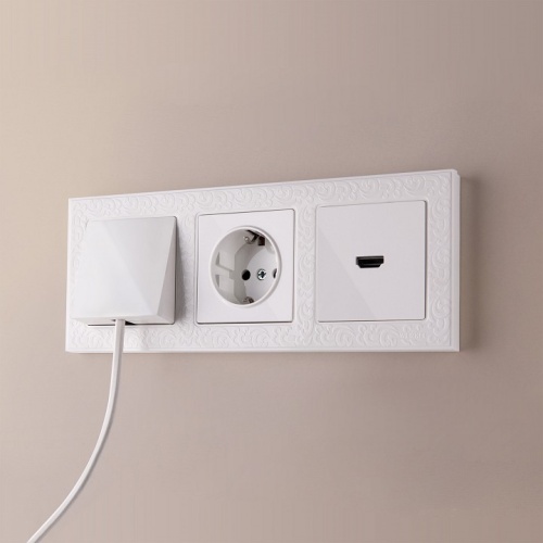 Розетка с заземлением, без рамки Werkel белый W1171301 в Нижнем Новгороде фото 7