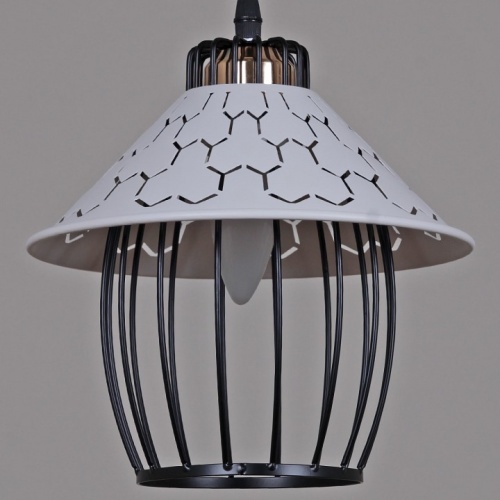 Подвесной светильник 02513-0.9-01 BK+WH в Нижнем Новгороде фото 3