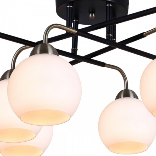 Потолочная люстра ILLUMICO  IL0252-8CSQ-79 BK AB в Нижнем Новгороде фото 2