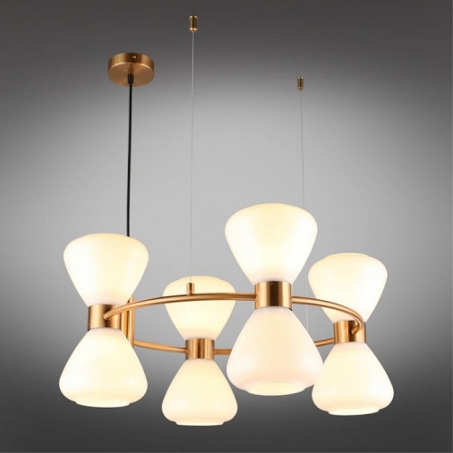 Подвесная люстра Omnilux Trevasco OML-59603-08 в Нижнем Новгороде фото 6