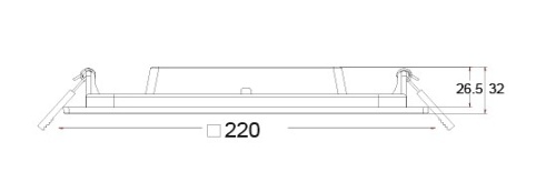 Встраиваемый светильник Maytoni Stockton DL022-6-L18W в Заречном фото 4