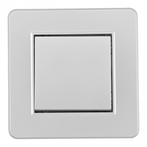 Выключатель одноклавишный Arte Milano SET16-1 SET16-1-30-1 silver в Нижнем Новгороде фото 3