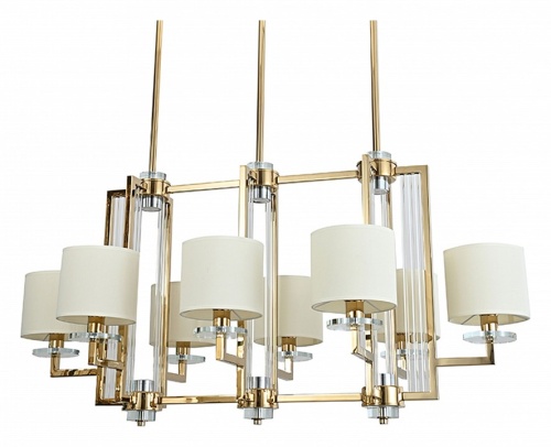 Люстра на штанге Newport 35400 35408/S gold без абажуров в Нижнем Новгороде фото 2