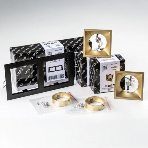 Встраиваемый светильник Lightstar Domino D5270303GMOD в Нижнем Новгороде фото 3