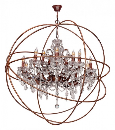 Подвесная люстра Loft it Foucaults Orb Crystal LOFT1897/15 в Йошкар-Оле фото 3