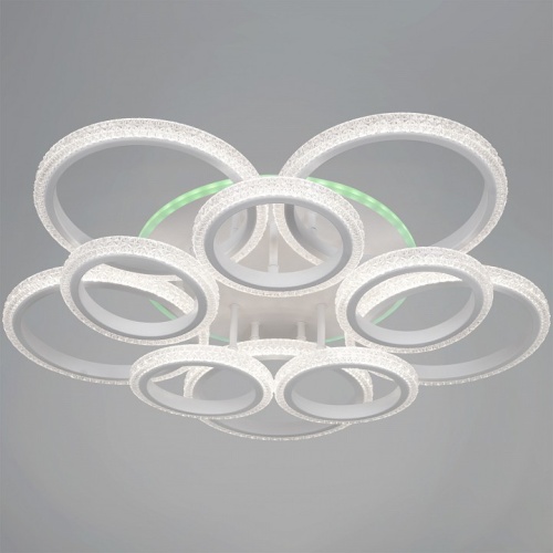 Потолочная люстра 06333-0.3-5+5A WH (RGB) в Нижнем Новгороде фото 7