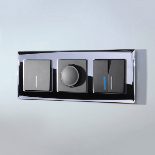 Рамка на 3 поста Werkel Diamant (черный) W0031208 в Нижнем Новгороде фото 3