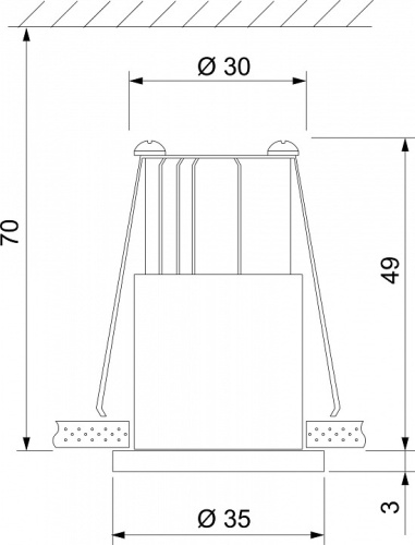 Встраиваемый светильник Elektrostandard 15269/LED a056020 в Нижнем Новгороде фото 4